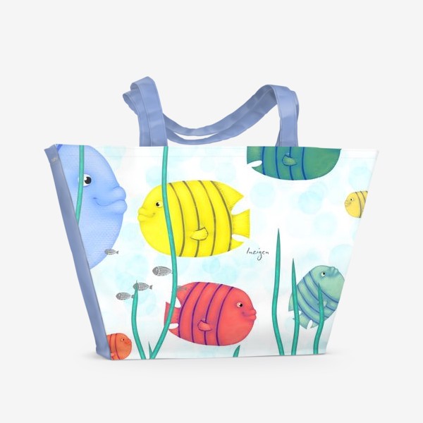 Пляжная сумка «Рыбы-рыбоньки»