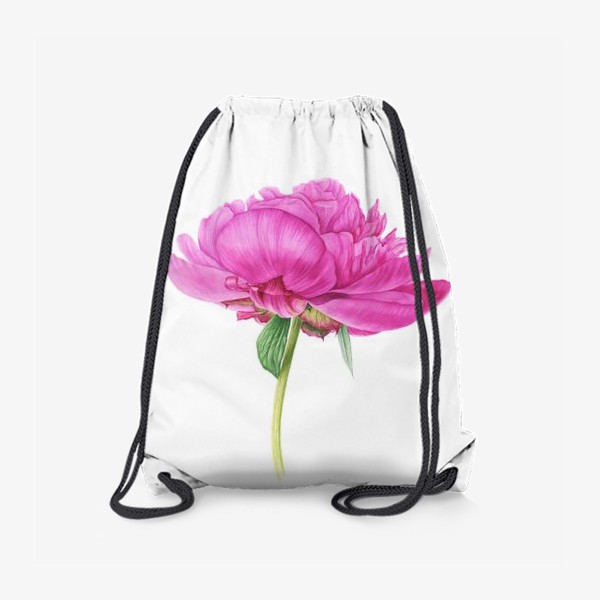 Рюкзак «Яркий розовый пион»