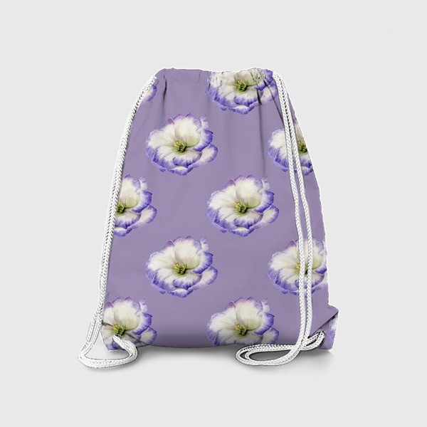 Рюкзак «Эустома на лиловом»