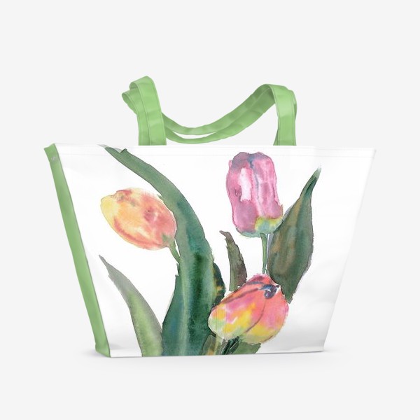 Пляжная сумка «tulip»