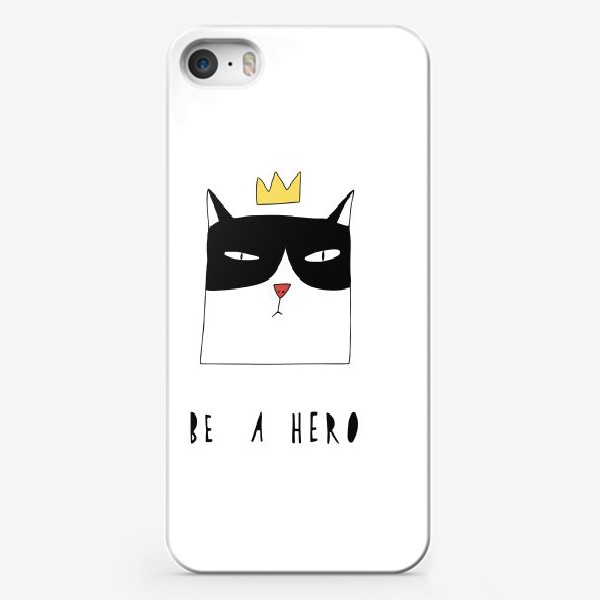 Чехол iPhone «Be A Hero»