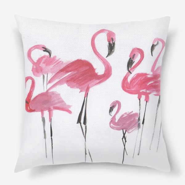 Подушка «фламинго»