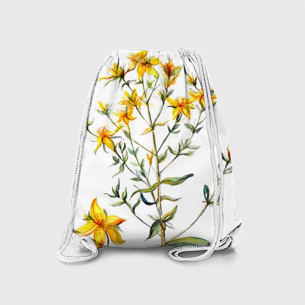 Рюкзак «Растение Зверобой»