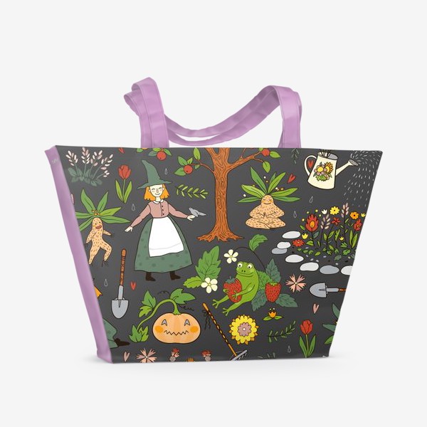 Пляжная сумка «Ведьмин сад»