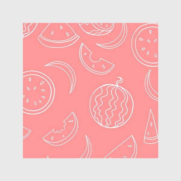 Скатерть «Девчачье. Арбузики. Лето в розовом цвете. Watermelon»