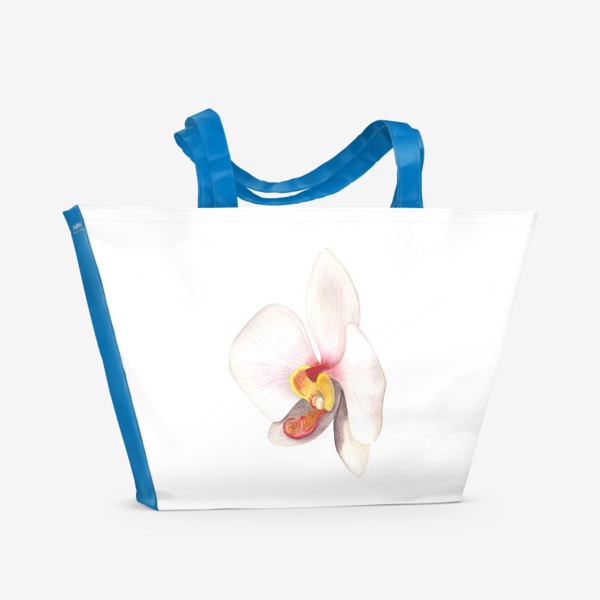 Пляжная сумка «Орхидея фаленопсис»