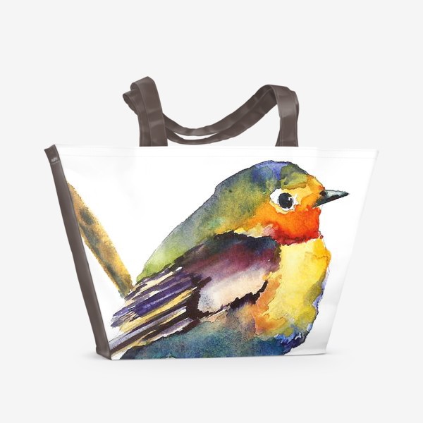 Пляжная сумка «Маленькая птичка»