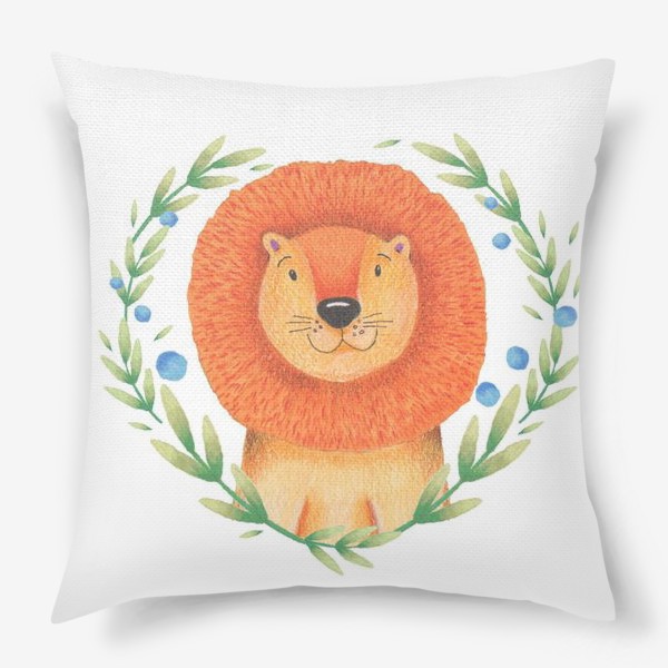 Подушка «Милый лев »