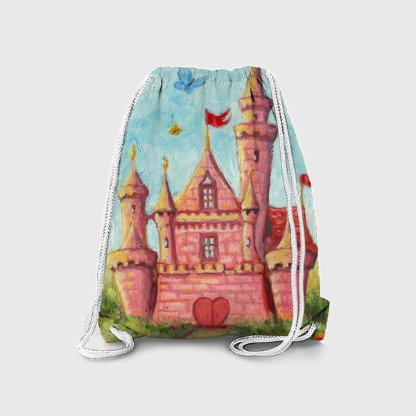 Рюкзак «Розовый замок»