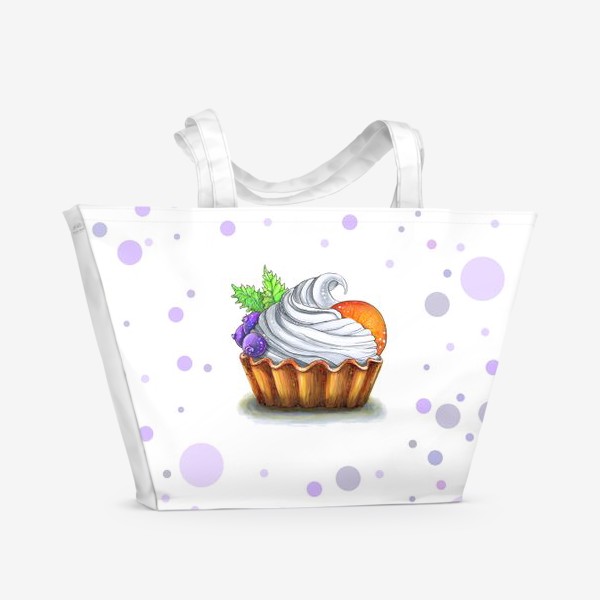Пляжная сумка «Cupcake»