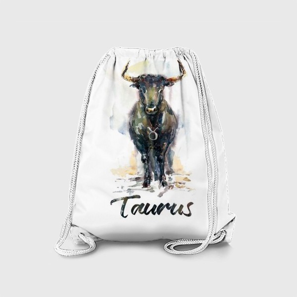 Рюкзак «Taurus / Телец. Акварель»