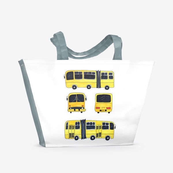 Пляжная сумка &laquo;автобус&raquo;