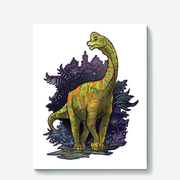 Холст «Динозавр»