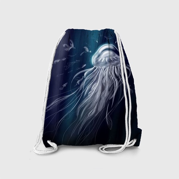 Рюкзак «Медуза-серебряное перо»