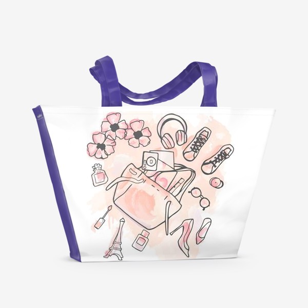 Пляжная сумка «Женские штучки»