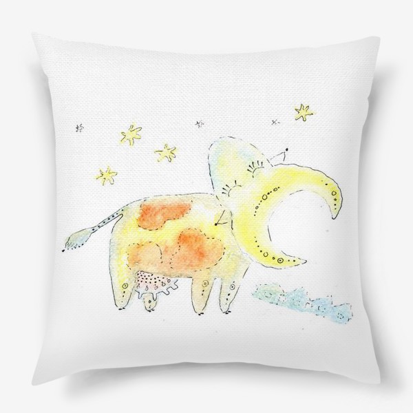 Подушка «Лунная корова»