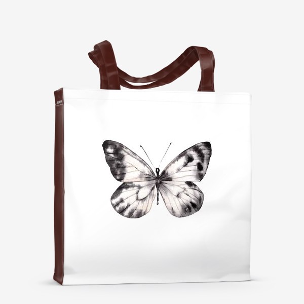 Сумка-шоппер «Монохромная бабочка»