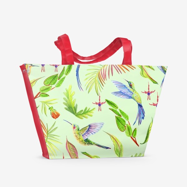 Пляжная сумка «Летний узор»