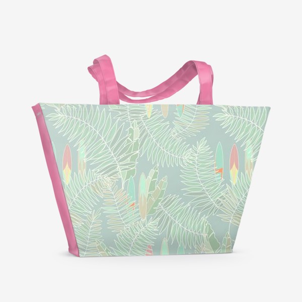 Пляжная сумка «Гавайские серфы»