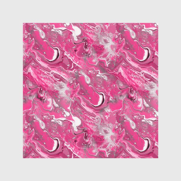 Скатерть «Розовая фантазия (жидкий акрил)»
