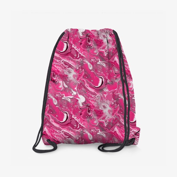 Рюкзак «Розовая фантазия (жидкий акрил)»