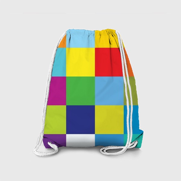 Рюкзак «цветные квадраты»