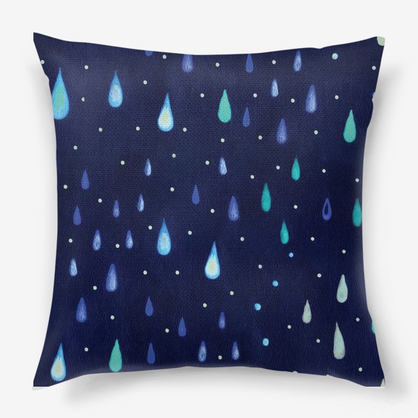 Подушка «дождь»