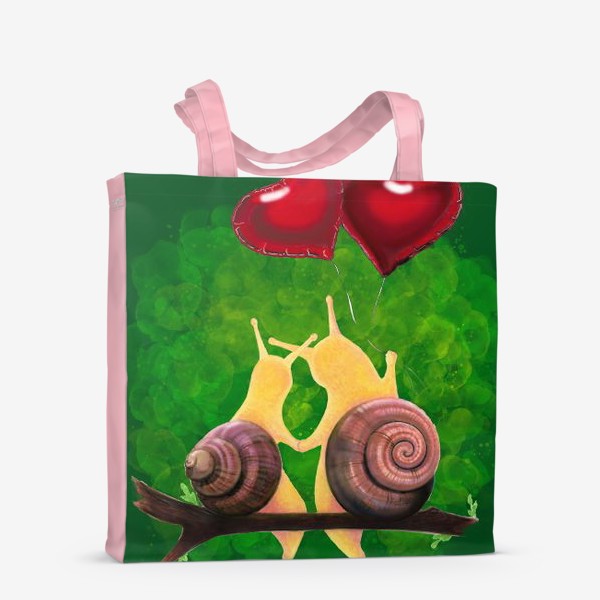 Сумка-шоппер «snail love»