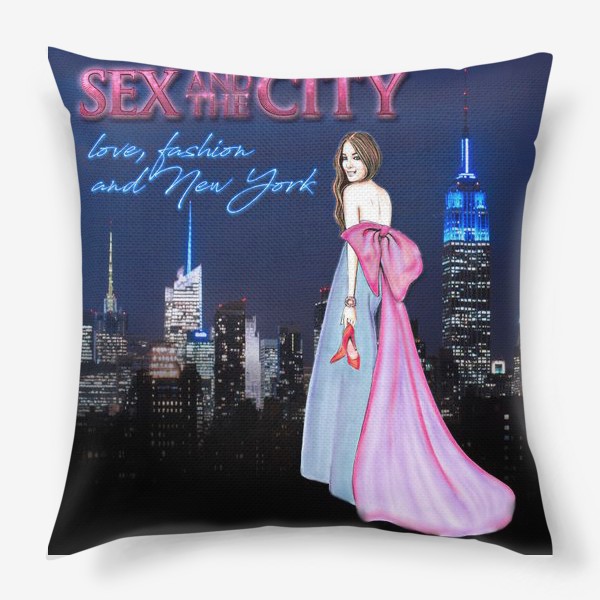 Подушка «sex and the city»