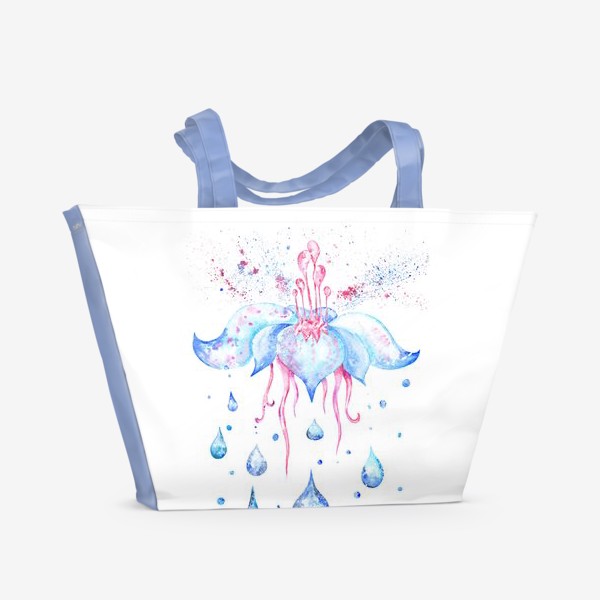 Пляжная сумка «Цветок дождя»