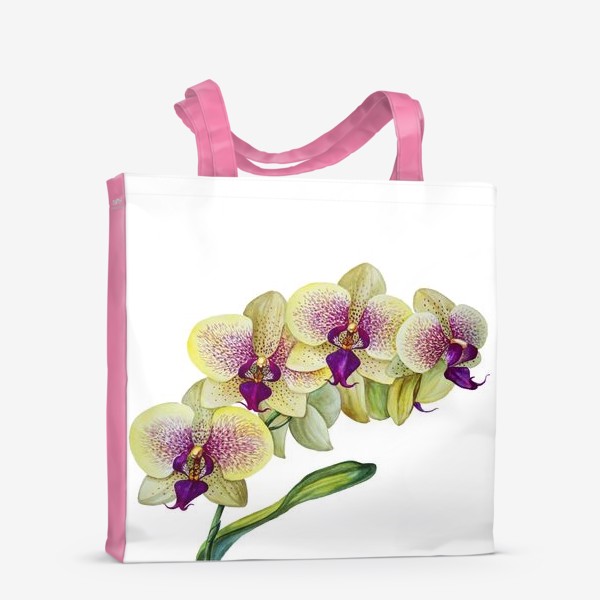 Сумка-шоппер «Жёлтая орхидея»