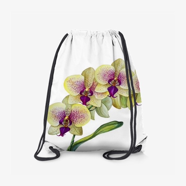 Рюкзак «Жёлтая орхидея»