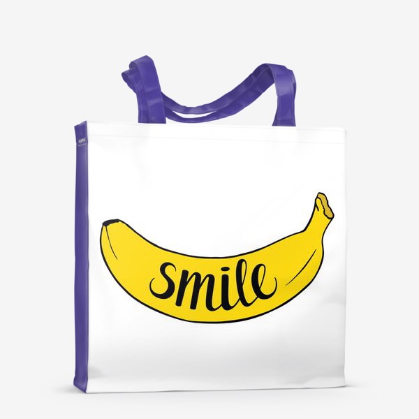 Сумка-шоппер «Smile - банан»