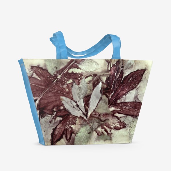 Пляжная сумка «Осенняя абстракция»