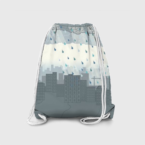 Рюкзак «Дождь в городе»