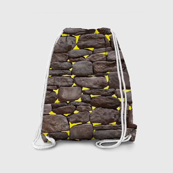 Рюкзак «Каменная радуга-желтый»