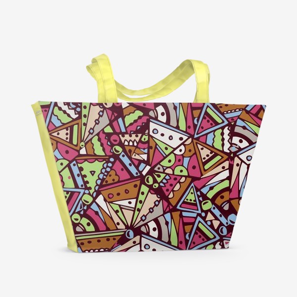 Пляжная сумка &laquo;Abstract Pattern design&raquo;