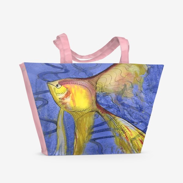 Пляжная сумка «Золотая рыбка»