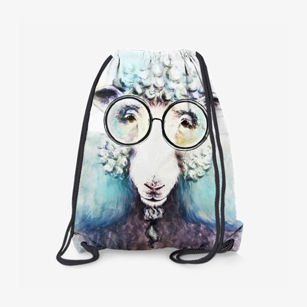 Рюкзак «Модная овечка в очках "Feel good..)"»