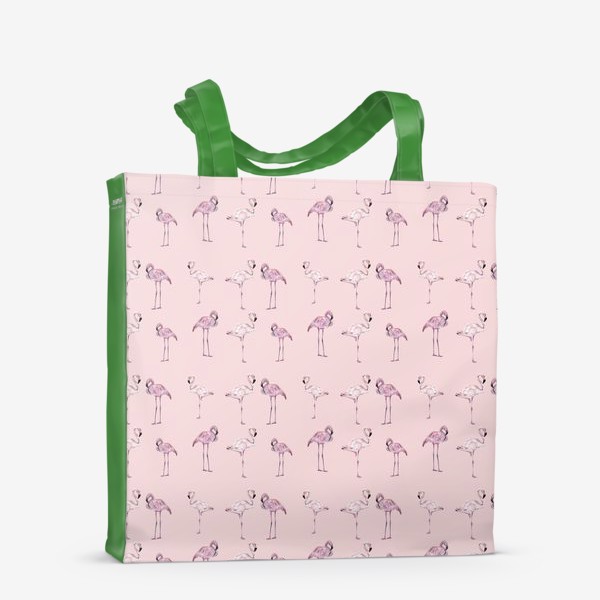 Сумка-шоппер «Pink flamingo»