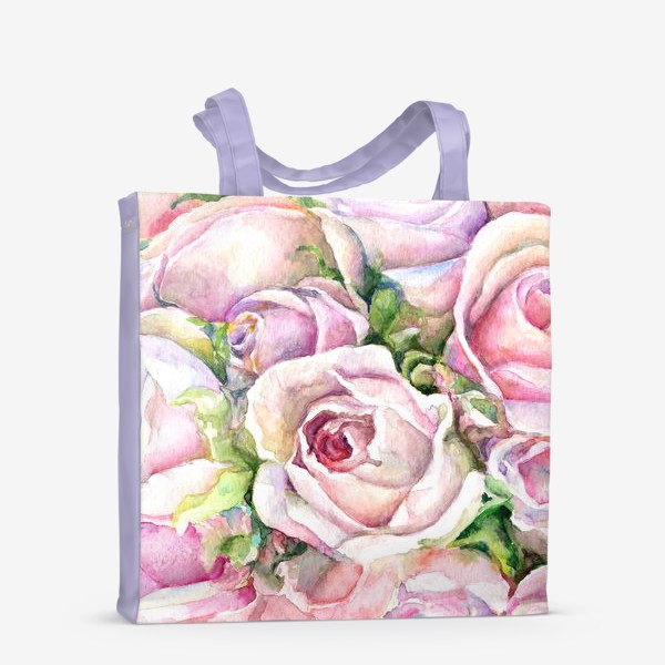 Сумка-шоппер «Розовые розы»