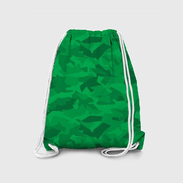Рюкзак «Камуфляж зеленый хаки паттерн»