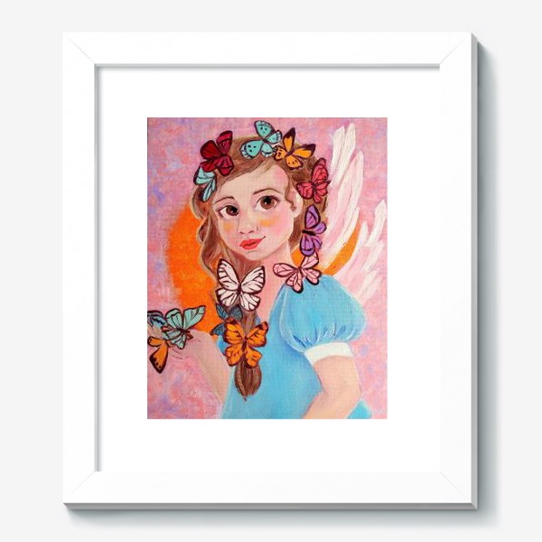 Картина «Ангел с бабочками»