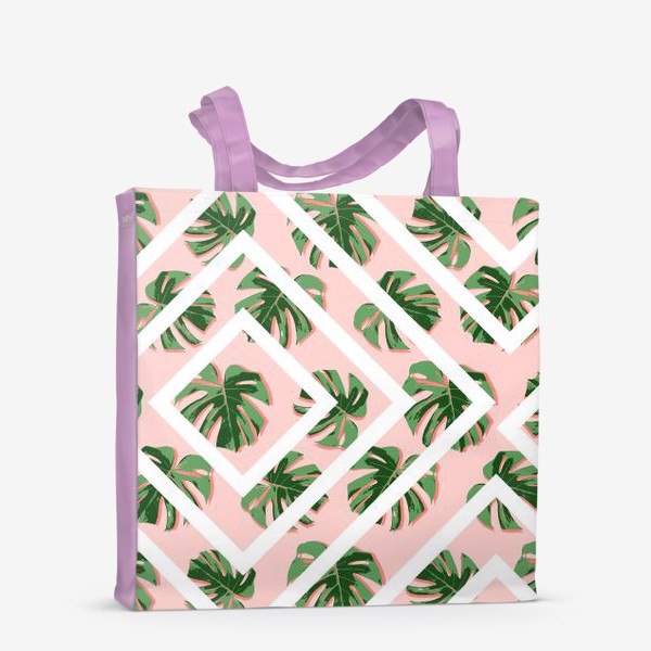 Сумка-шоппер «Модное розовое лето»