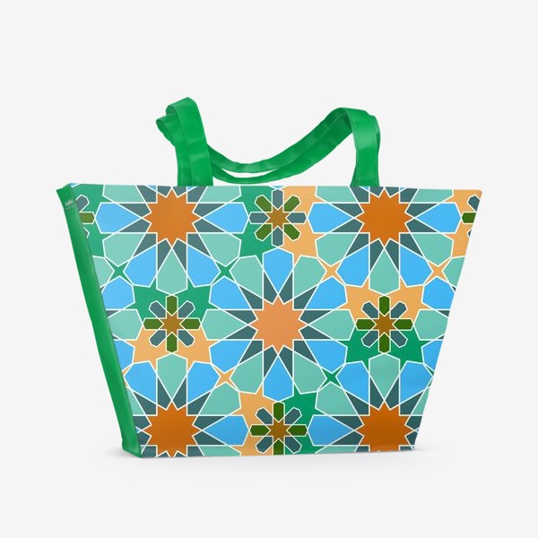 Пляжная сумка «мароканский паттерн»