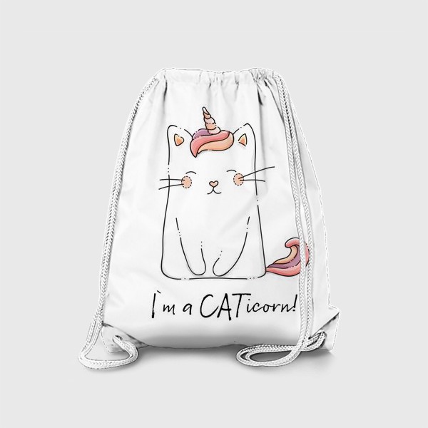 Рюкзак «Кот единорог»