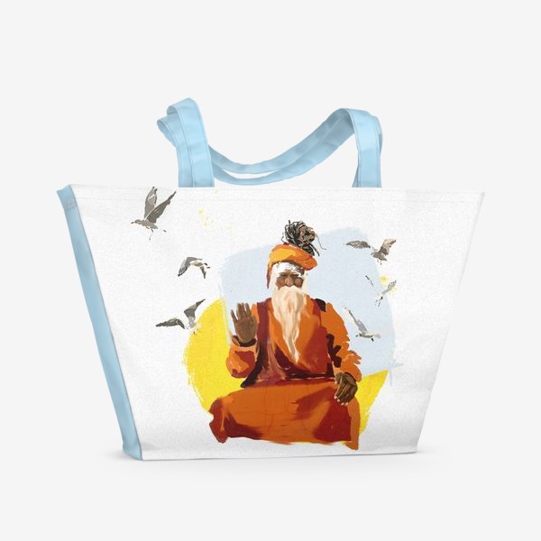 Пляжная сумка «Наблюдение мудреца»
