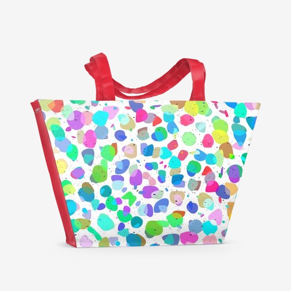 Пляжная сумка «Разноцветная галька»