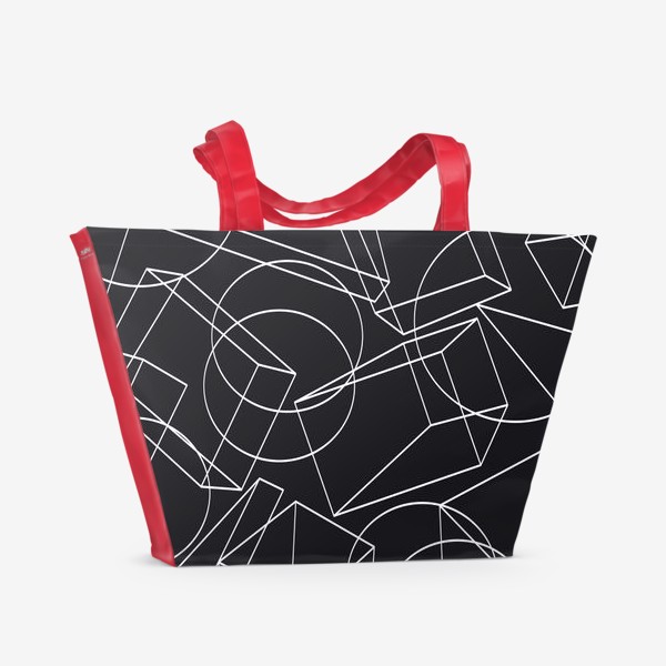 Пляжная сумка &laquo;Geometric pattern&raquo;