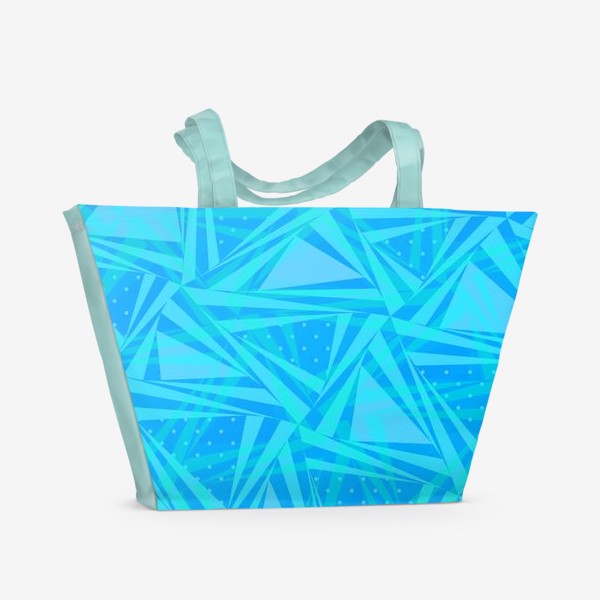 Пляжная сумка «Морской абстрактный»